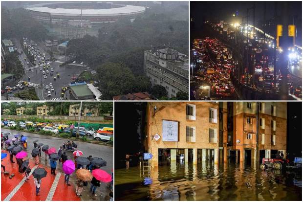 The India Meteorological Department has predicted severe weather conditions for Bengaluru along with heavy rains and thunderstorms. As per the latest report, in the last 24 hours, the city has recorded 66.1 mm of rainfall till Wednesday morning. The continuous rain has resulted in heavy traffic and waterlogging and has also impacted the lives of daily residents. As a precautionary measure, all the schools located in the Bengaluru Urban district have been closed for Wednesday. Several employees from the information technology and biotechnology sectors have been asked to do work from home. To monitor emergencies in Bengaluru, Karnataka’s Revenue Minister Krishna Byre Gowda has deployed personnel from the National Disaster Response Force (NDRF) and the Karnataka State Disaster Response Force (SDRF). The IMD has also warned that there will be heavy downpours accompanied by lightning and showers for not just Bengaluru but also for coastal and interior Karnataka. The cloudy weather is going to remain in the city for three to four days. The heavy rains have also led to the cancellation of several trains because of waterlogging on the tracks.
