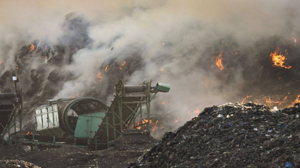 Landfills, PMO, Bhalaswa, Okhla, Ghazipur, MCD