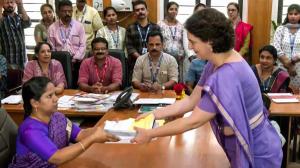 Fifth column by Tavleen Singh: Charisma’s fading lustre tavleen singh, priyanka gandhi, indian politics, opinion