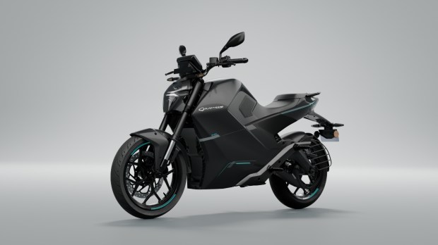 Raptee High Voltage Electric Motorcycle (Black)