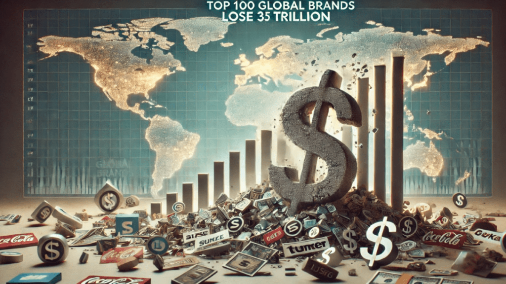 How the top 100 global brands lost 3.5 trillion shortterm gains