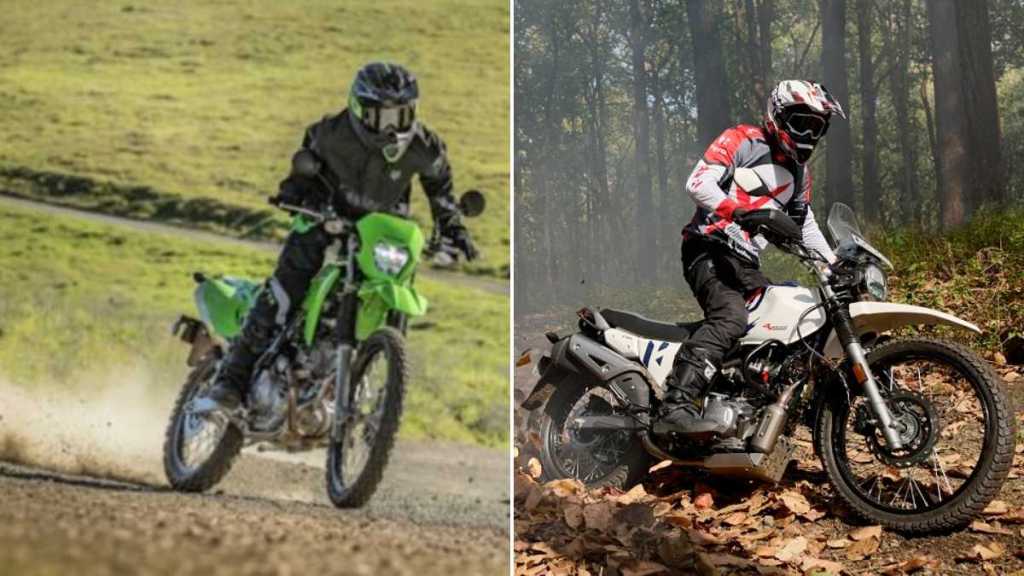 kawasaki klx 230 vs hero xpulse 200