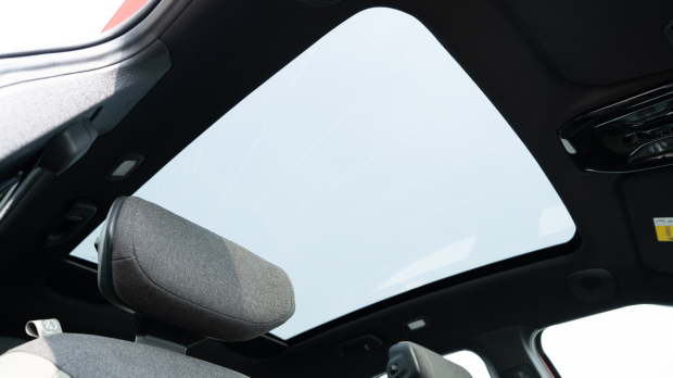 BE 6E glass roof