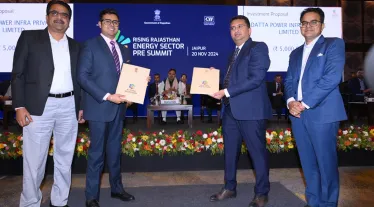 Rising Rajasthan 2024, Datta Infra, MoU, renewable energy, job creation, energy transition