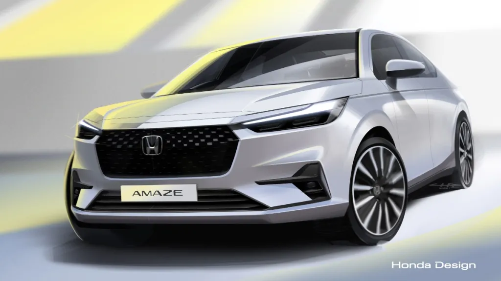 Honda Amaze Sketch