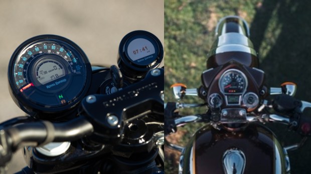 Royal Enfield Classic 650 vs Shotgun 650 console