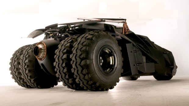 The Batmobile Tumbler Wheels