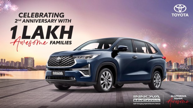 Toyota Innova Hycross Milestone