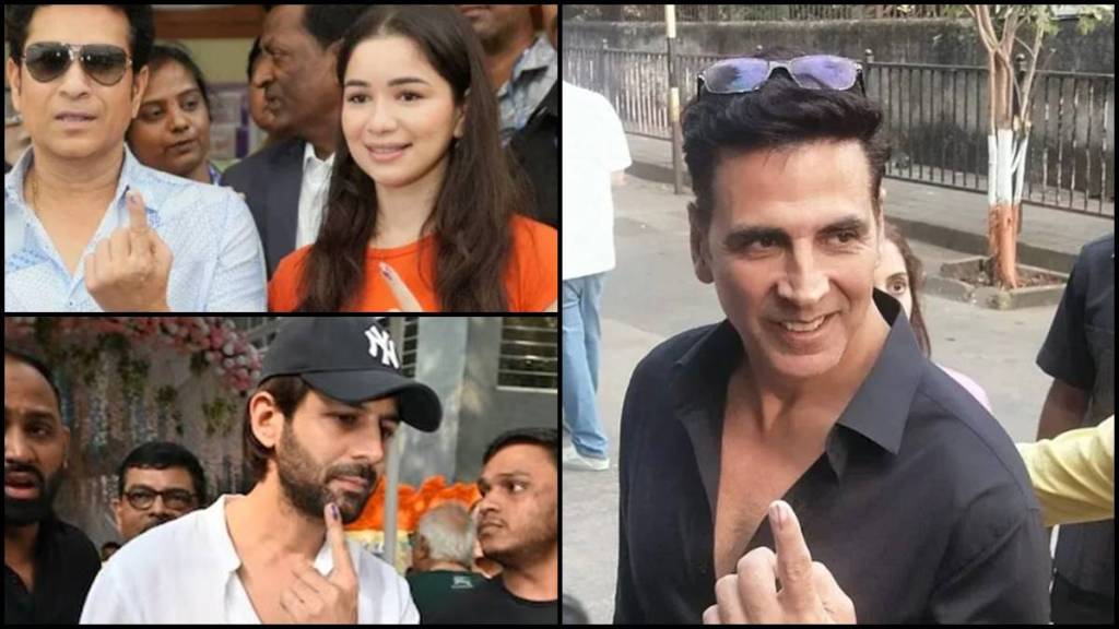 Maharashtra Elections 2024, Akshay Kumar voting, Sachin Tendulkar, Sonu Sood voting, Maharashtra Elections 2024 updates, Maharashtra Elections 2024 LIVE updates, Maharashtra Elections 2024 Kurla voting, Maharashtra Elections 2024 Chembur voting, Maharashtra Elections 2024 bandra voting, actor voting, dia mirza, rajkummar rao, bollywood politics