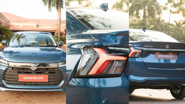 Dzire exterior highlights
