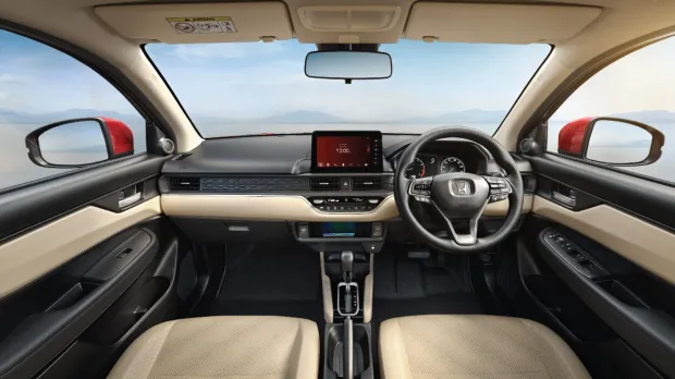 Honda Amaze Interior: Cabin Dashboard