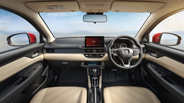 Honda Amaze Interior: Cabin Dashboard