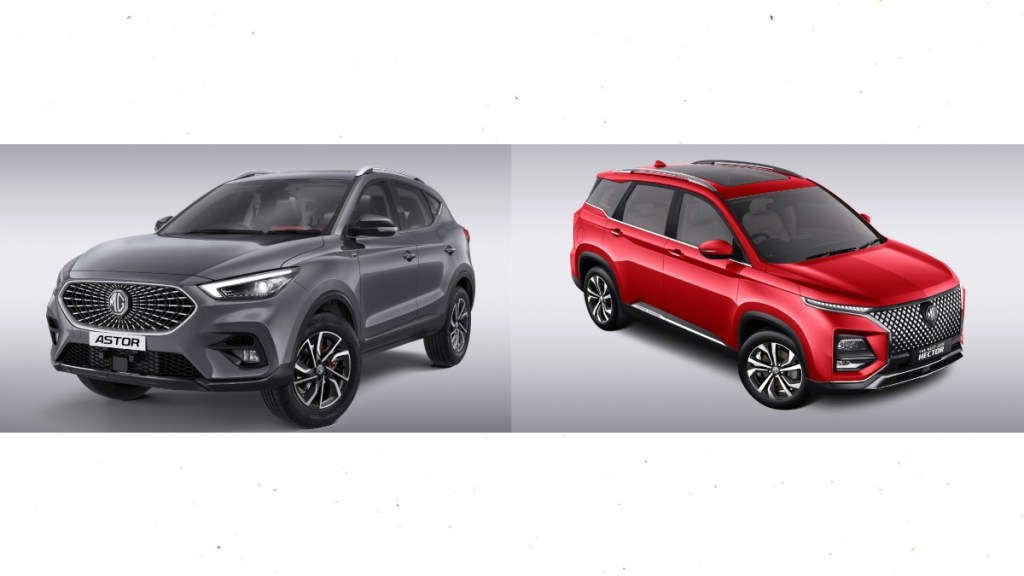 JSW MG announces zero payment scheme on MG Astor and MG Hector