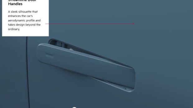 Kia Syros handles