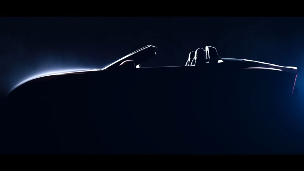 MG Cyberster teased