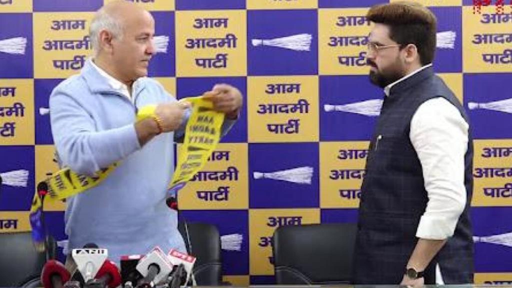 bjp-aap, pravesh ratn joins aap, delhi assembly polls, india news