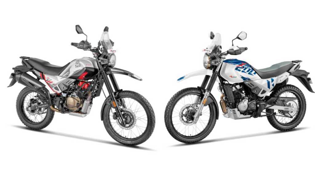hero xpulse 200 dakar vs standard