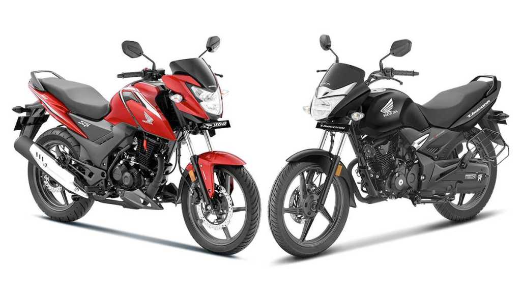 honda sp 160 vs unicorn 160