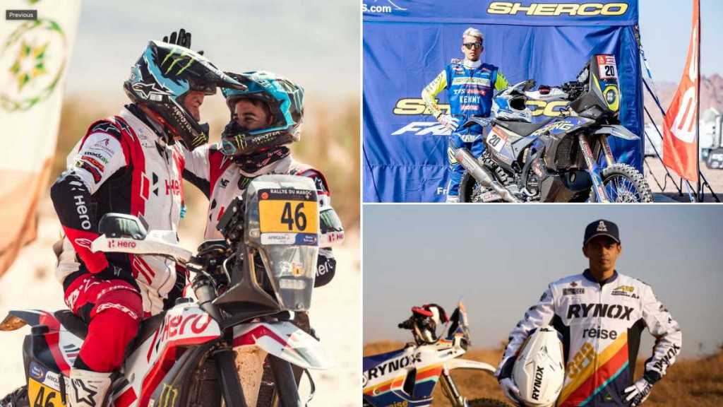 Indians at dakar rally