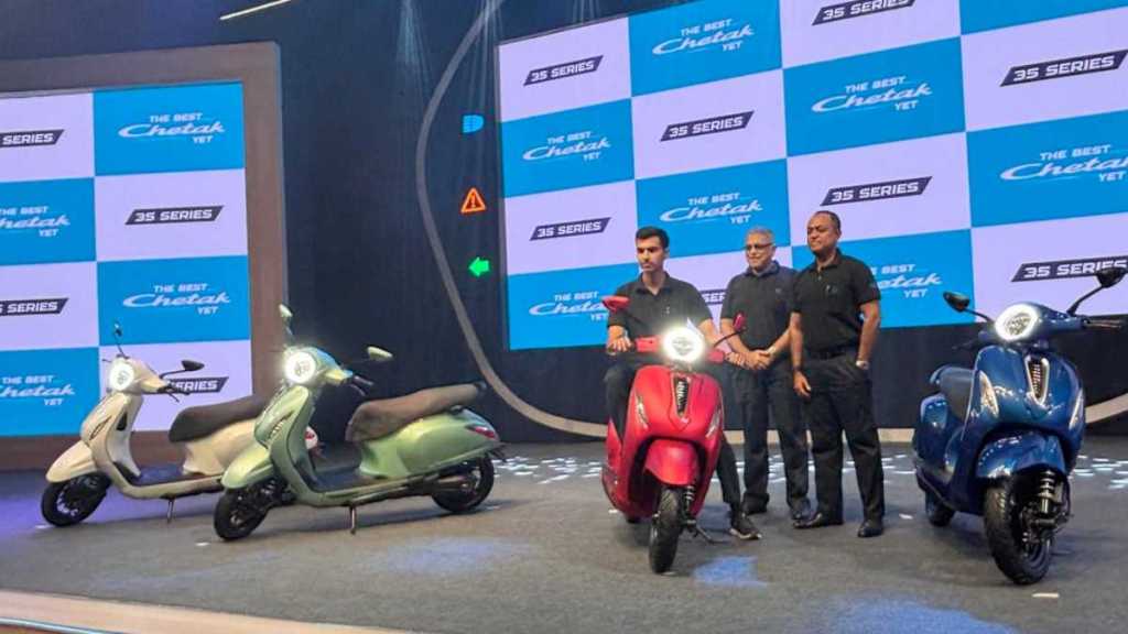 new bajaj chetak ev launched