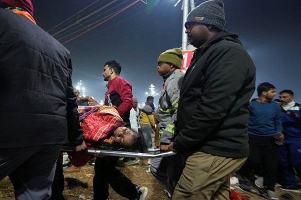 A rescue operation is underway following a stampede that took place on Mauni Amavasya during the ongoing Maha Kumbh Mela festival in Prayagraj on Wednesday, January 29, 2025. Authorities fear multiple casualties after a 