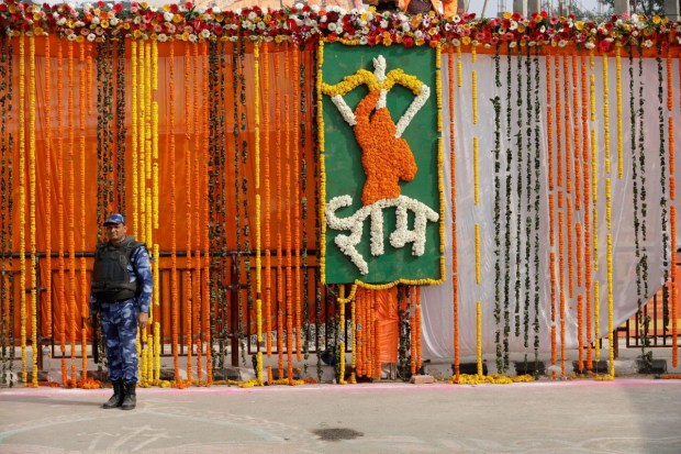 Ayodhya celebrated inauguration that took place on January 22, last year. This year the anniversary was celebrated on January 11 as the Shukla Paksha fell on this day. (Image Source: Reuters)
