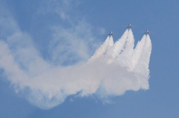 Indian Air Force fighter jets fly past during the Republic Day parade in New Delhi. (Image: REUTERS/Adnan Abidi)