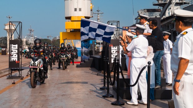 Bajaj Pulsar NS400Z Indian Navy (1)