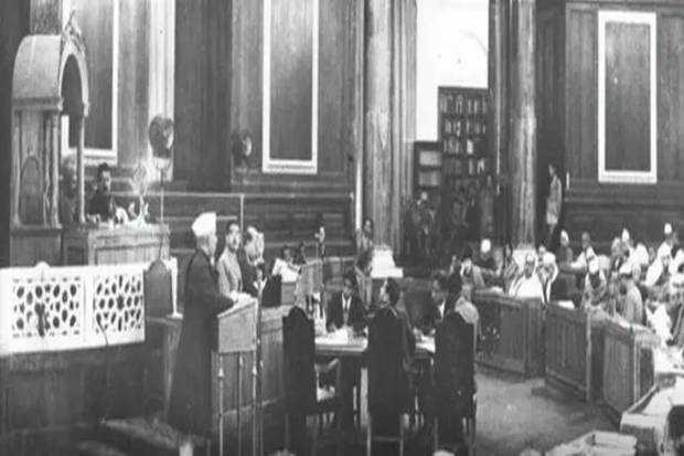 How many members did the Constituent Assembly originally have? (Express Archives)