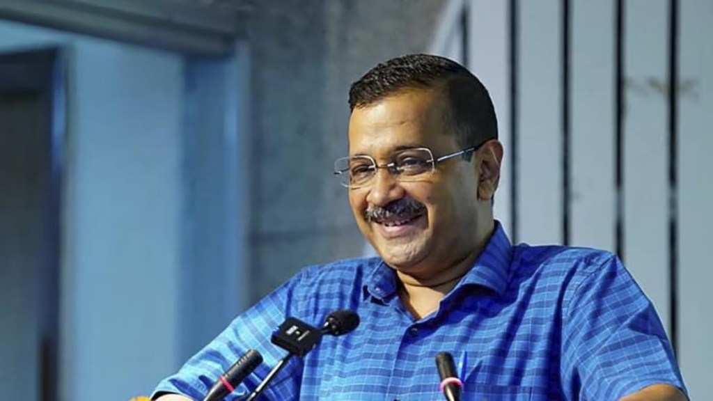 Arvind Kejriwal raises concerns on Gujarat Police deployment in Delhi, sparks political controversy. (Image Source: PTI)
