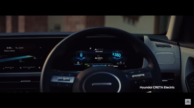 Hyundai Creta Electric instrument panel