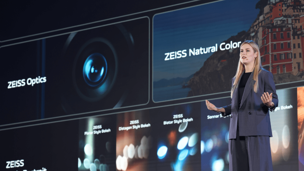 Weis highlighted ZEISS’s 178 years of expertise in optics as a key differentiator in the competitive smartphone market.