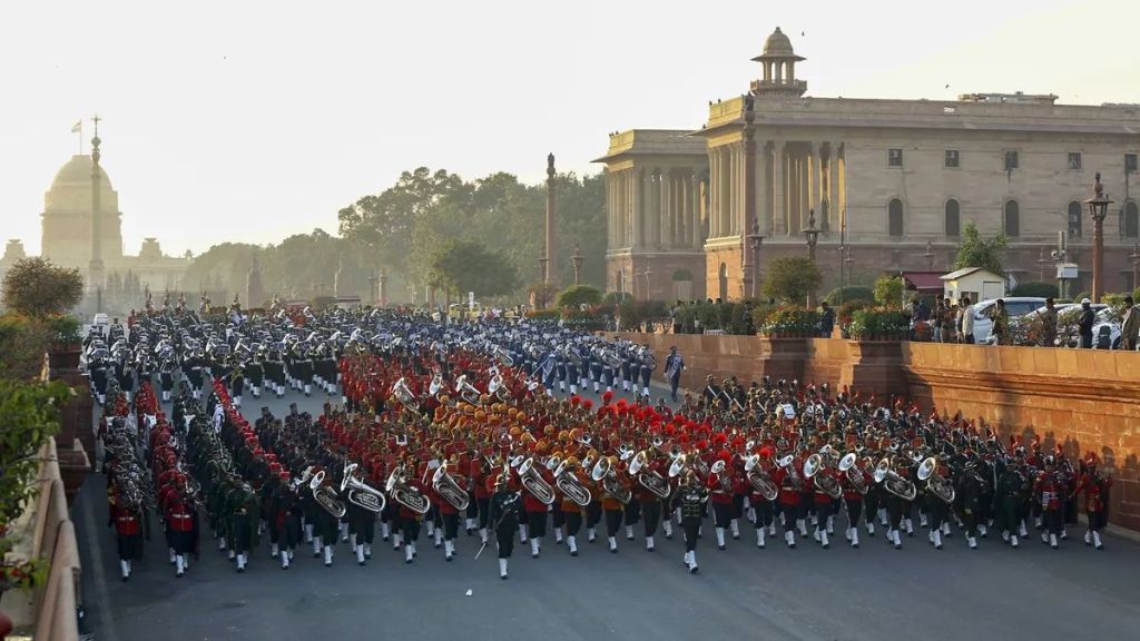 beating retreat pti