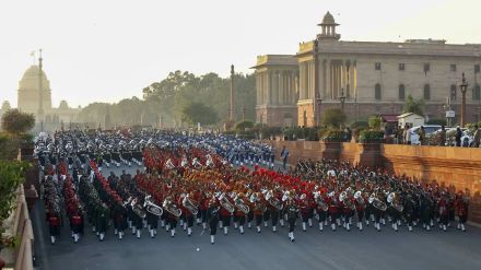 beating retreat pti