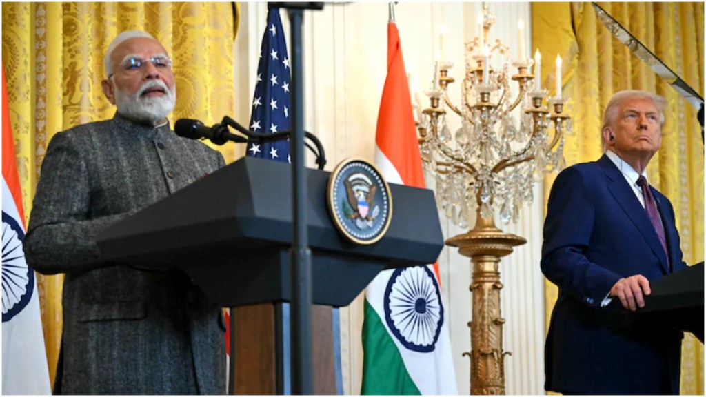 Trump Modi trade talks
