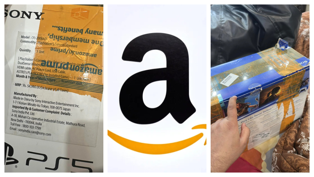 Amazon Customer Struggles with Refund After Receiving PS3 Instead of PS5.