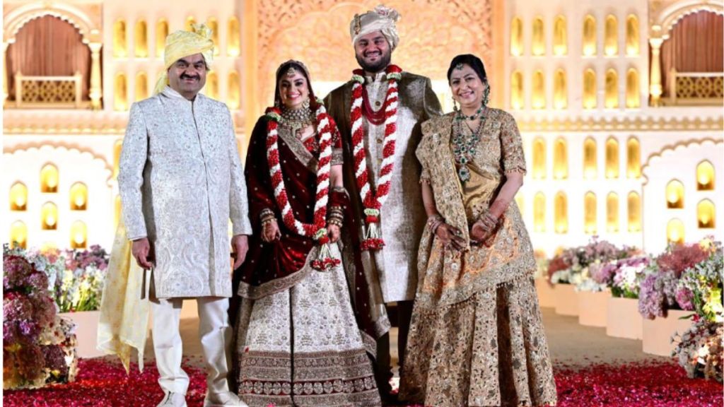 Jeet Adani wedding