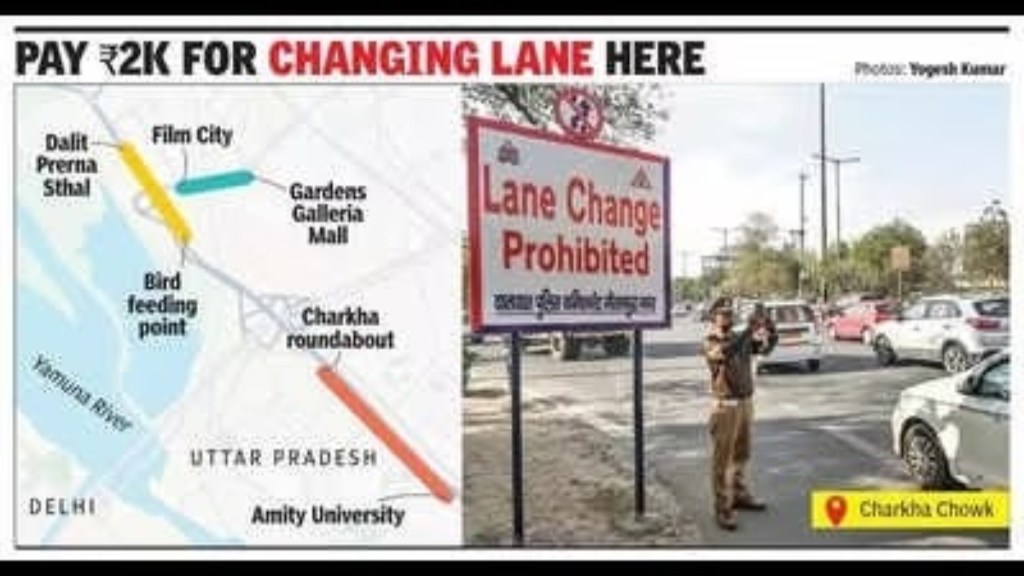 Noida Traffic rules
