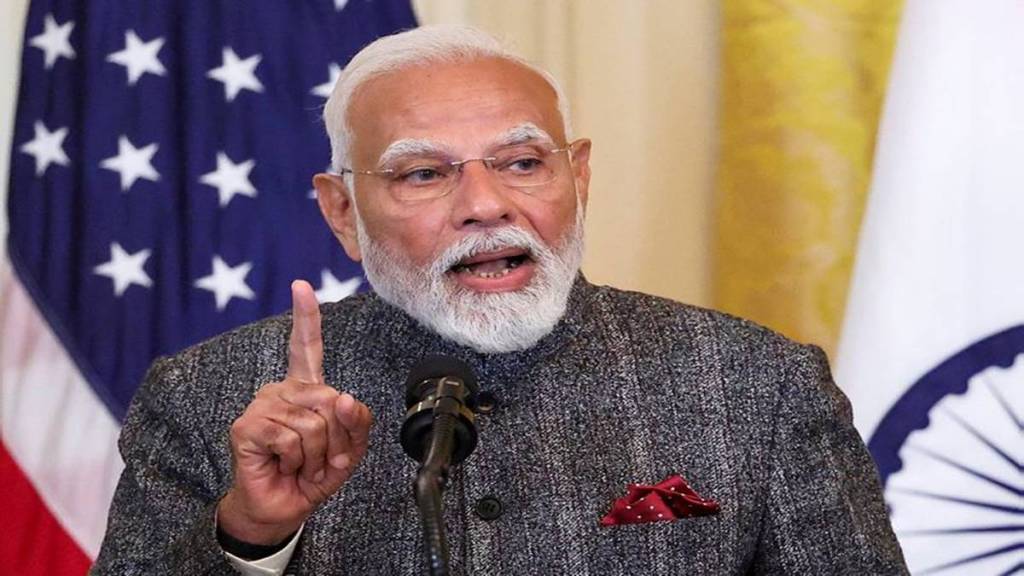 Among the many moments from Prime Minister Modi's Washington trip, his meeting with Elon Musk and his family stood out. (Image Source: Reuters)