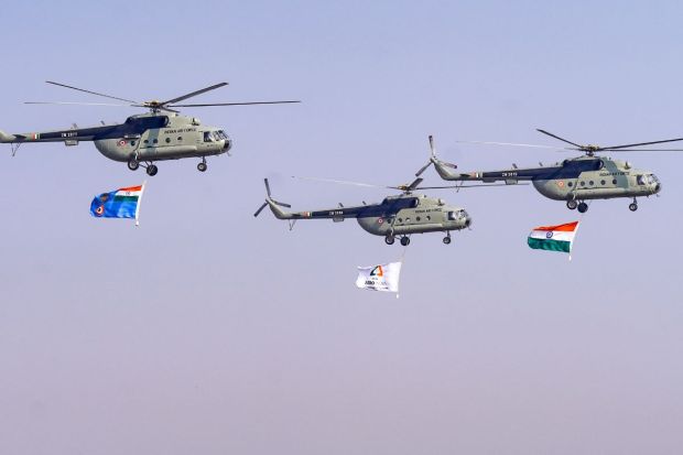 India is in discussions with the United States to purchase and co-produce combat vehicles and finalize a deal for fighter jet engines. (Image: PTI)
