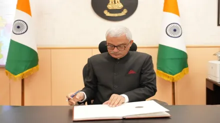 Vivek Joshi today assumed charge as the Election Commissioner