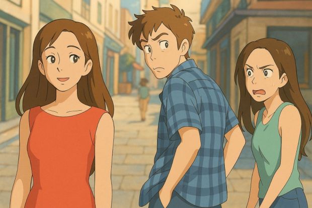 Recreating this timeless meme, netizens have created a Studio Ghibli version of it using ChatGPT 4o. (Image: X)