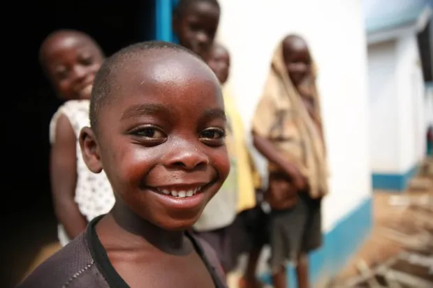 Children in Kinshasa, Congo smile for the UN photographers of the Kinshasa Process Initiative under the UN peacekeeping mission to stabilise and protect civilians and ensure humanitarian measures. (Image: UN Photo)