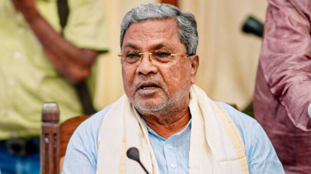 Karnataka Chief Minister Siddaramaiah