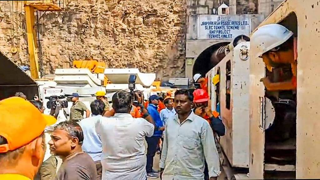 Telangana tunnel collapse