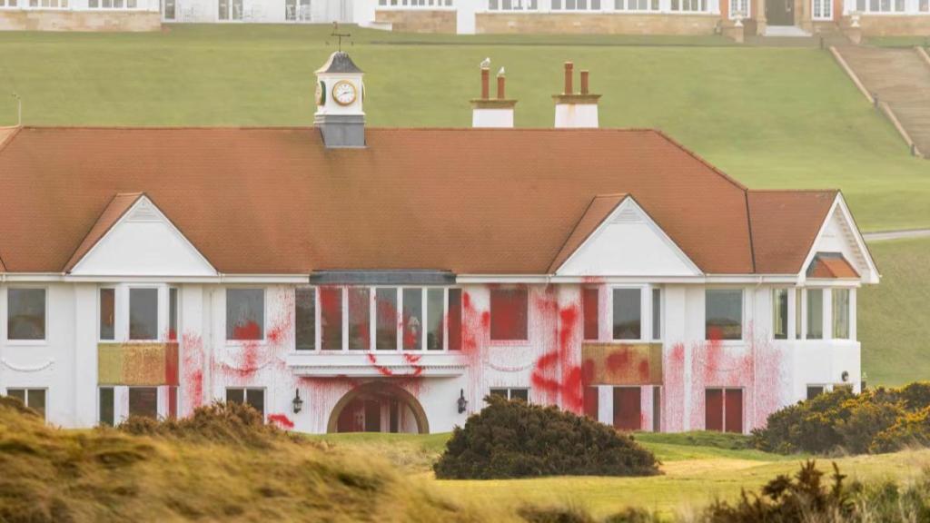 gaza, palestine, pro-palestine activists, trump resort, trump scotland resort, world news