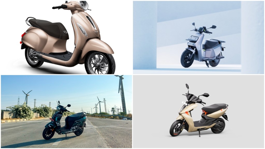Two-wheeler EV sales Feb 2025