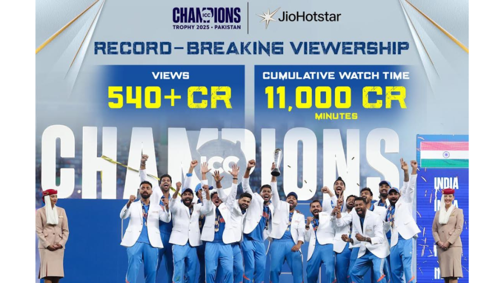 Hindi-speaking regions accounted for 38% of total viewership, with Uttar Pradesh, Uttarakhand, Maharashtra, Goa, Punjab, and Haryana leading consumption.