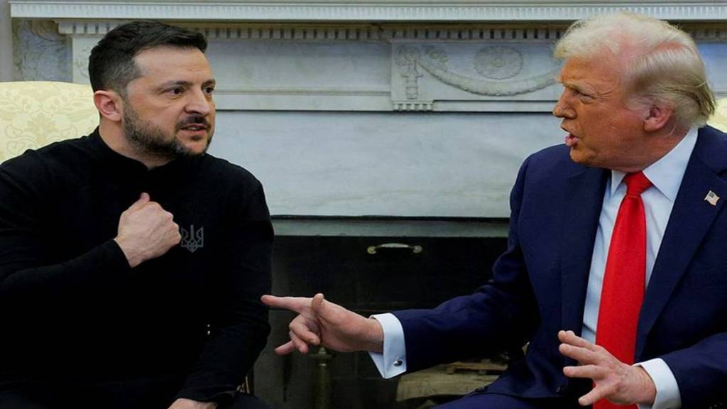 Zelensky vs Trump showdown