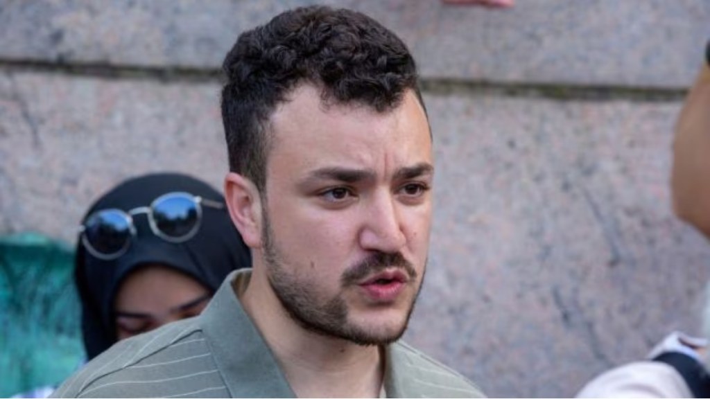 Palestinian student leader arrested by US immigration agents at Columbia University amid crackdown on protests